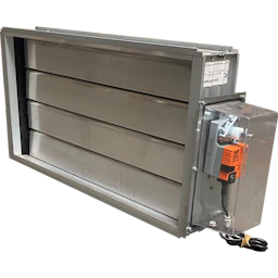 Closing damper, 400x800, OD