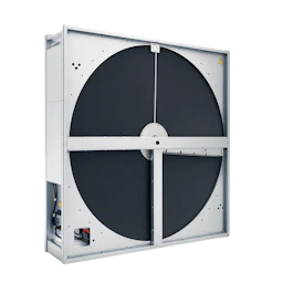 Högeffektiv epoxibelagd rotor för korrosiva miljöer.